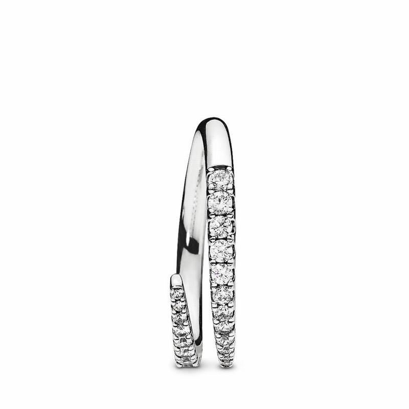 Pandora Australia Shooting Star Stackable Ring - Sterling Silver | LKXWOY816